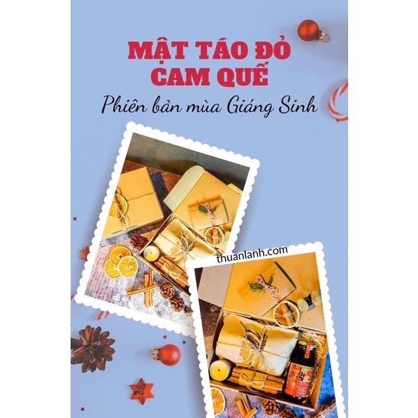 Mật Táo Đỏ Bổ Máu - Thuận Lành - Lưu Thông Máu Giảm Đau Đầu