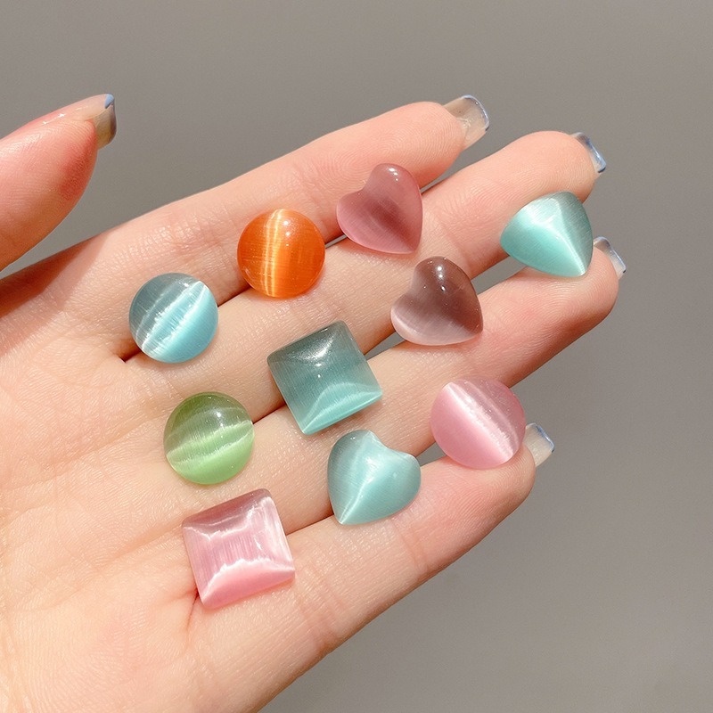 Ghim Cài Áo Đính Đá Opal Chống Chói
