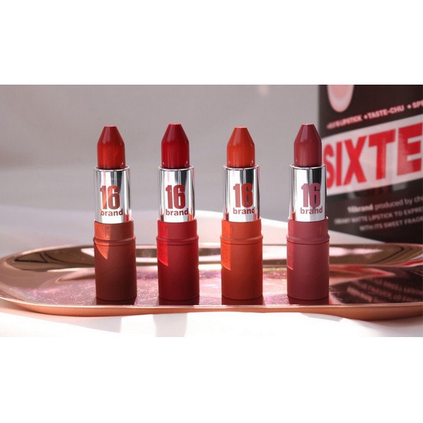 (auth 100%) [HOT] Son lì Thỏi Ống Bơ 16 Brand Taste Chu Edition cực xinh và dễ thương cho ce | BigBuy360 - bigbuy360.vn