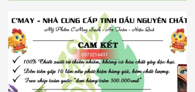 Sỉ 10 lọ tinh dầu tràm nguyên chất Cỏ May (5 lọ bi lăn, 5 lọ nhỏ giọt)