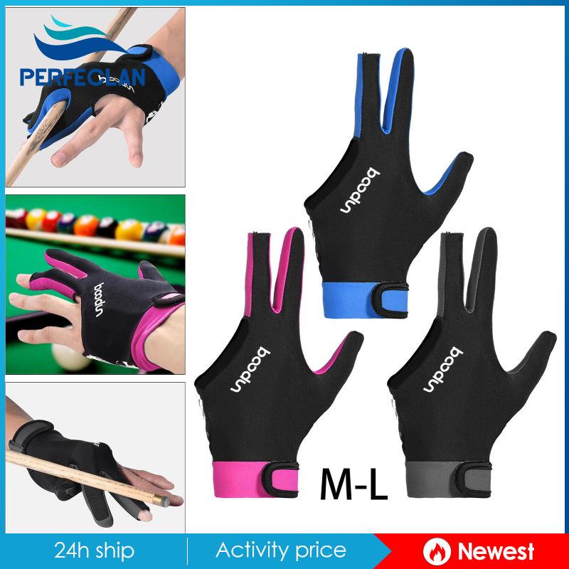 Găng Tay Hở Ngón Chơi Bida Cho Nam Và Nữ