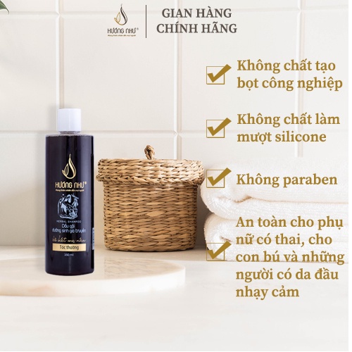 DẦU GỘI THẢO DƯỢC HƯƠNG NHƯ 250ml TÓC KHÔ/ DẦU/ NHUỘM/ NAM GIỚI
