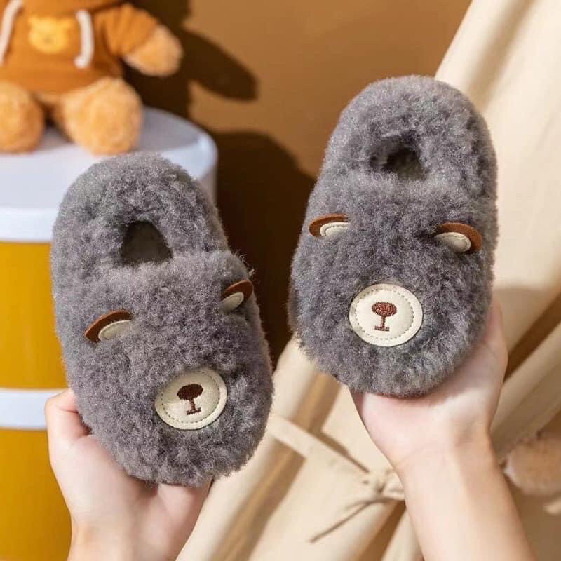Dép lông bọc gót cho người lớn và trẻ em