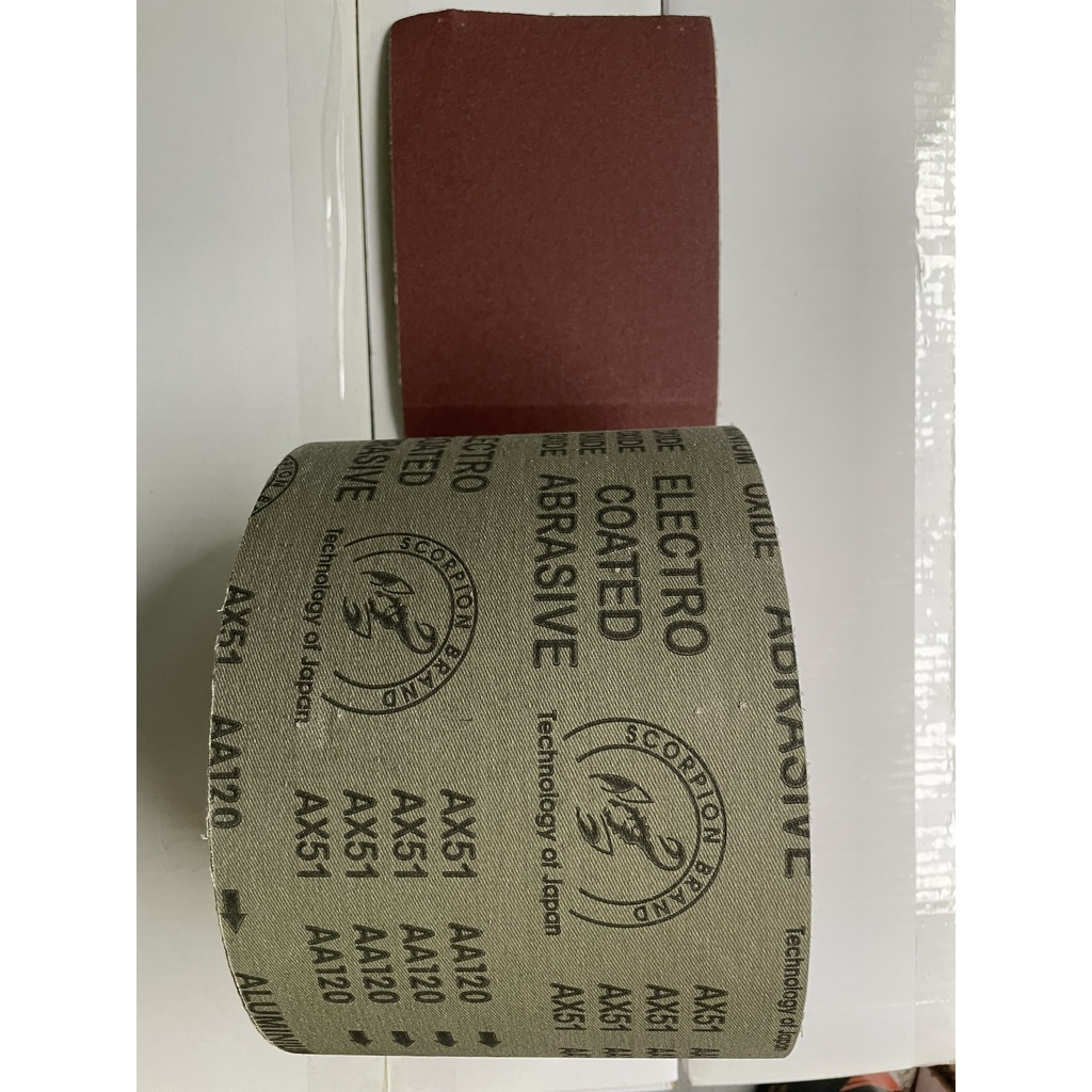 Nhám vải,Giấy nhám cuộn nhật bản  AX51 1T5 150mm