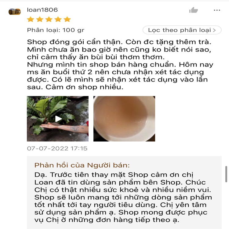 Tinh Bột Củ Sen Việt Nam  Giúp Giảm Cân , Ngủ Ngon Hơn