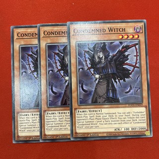 [Thẻ Bài Yugioh Chính Hãng] Condemned Witch