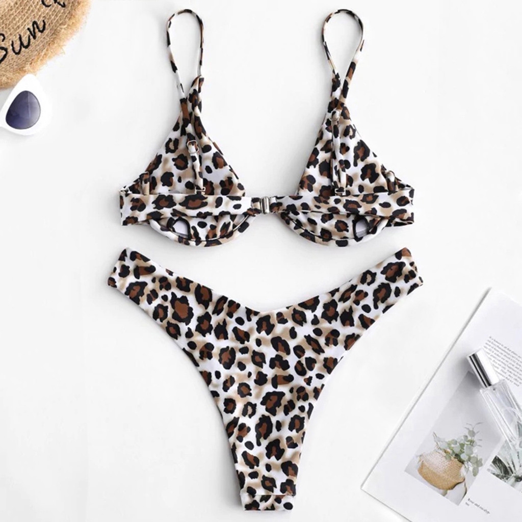 Set Bikini Mảnh Họa Tiết Da Báo Quyến Rũ Cho Nữ | BigBuy360 - bigbuy360.vn