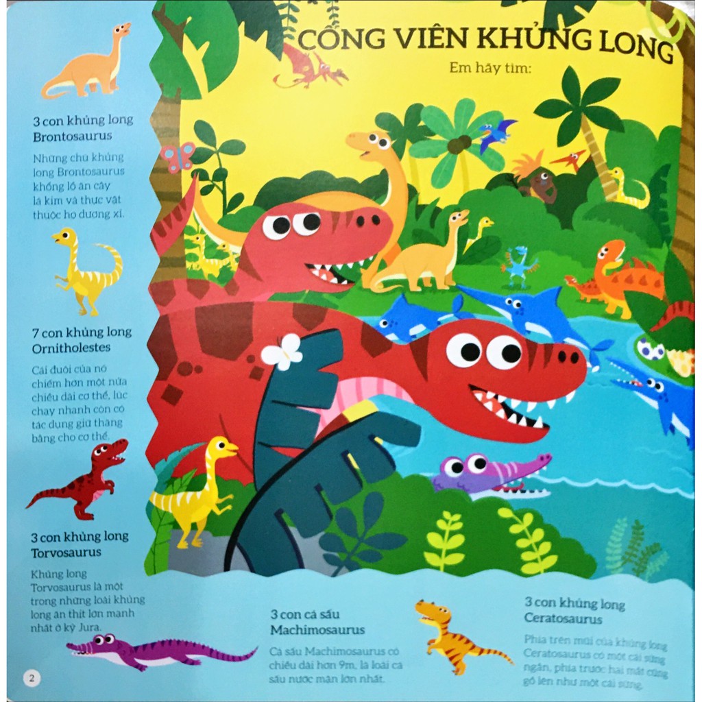 Sách - Tìm kiếm thông minh phát triển khả năng tập trung - 4 chủ đề dành cho trẻ từ 2 đến 6 tuổi