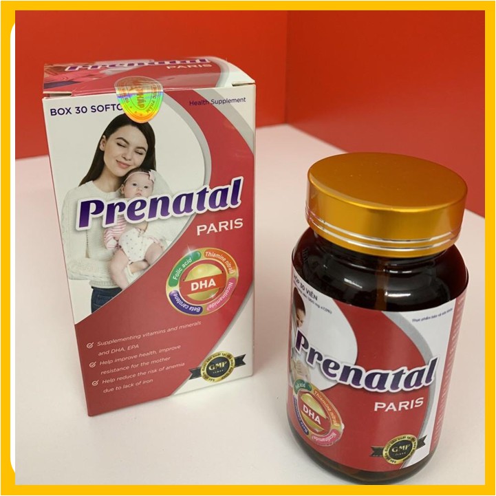 Viên uống dành cho bà bầu Nature Made Prenatal Multi + DHA - Paris