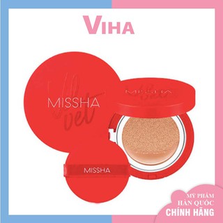 Phấn nước missha đỏ velvet finish cushion SPF50+ PA+++ của hàn quốc VH276