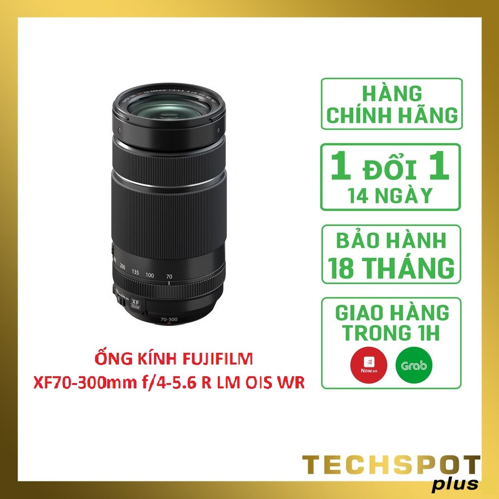 Ống kính Fujifilm XF 70-300mm f/4-5.6 R LM OIS WR | Hàng Chính Hãng