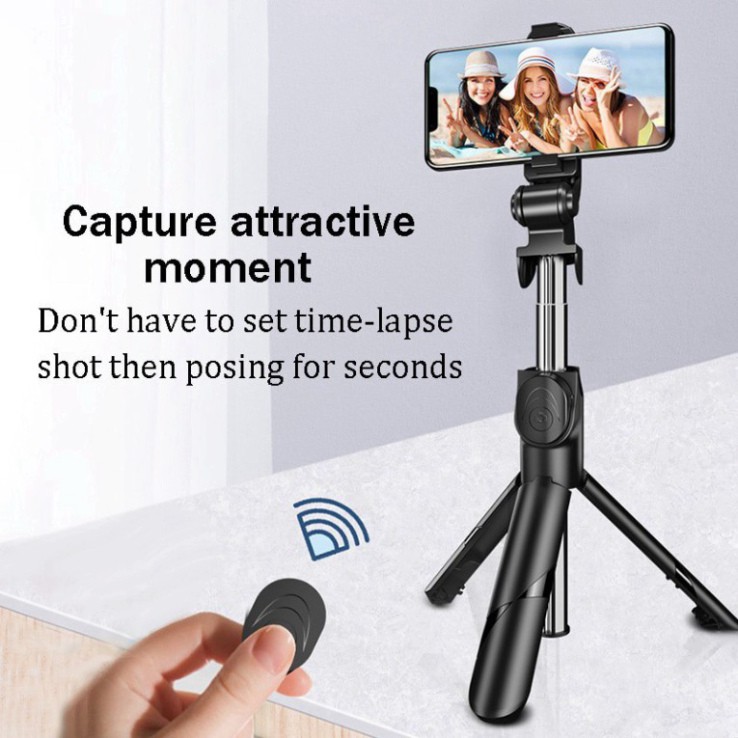 Gậy chụp ảnh, gậy selfie có bluetooth 3 chân đa năng chụp hình selfie giá đỡ điện thoại livestream | BigBuy360 - bigbuy360.vn