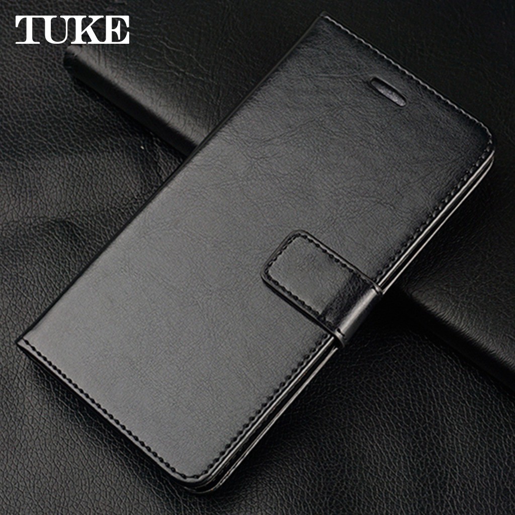 TUKE Mobile Phone Case For OPPO A8 A31 2020 A91 F15 Find X2 Reno 3 Pro Crazy Horses Pattern Leather Back Cover Card Holder With Lanyard | BigBuy360 - bigbuy360.vn