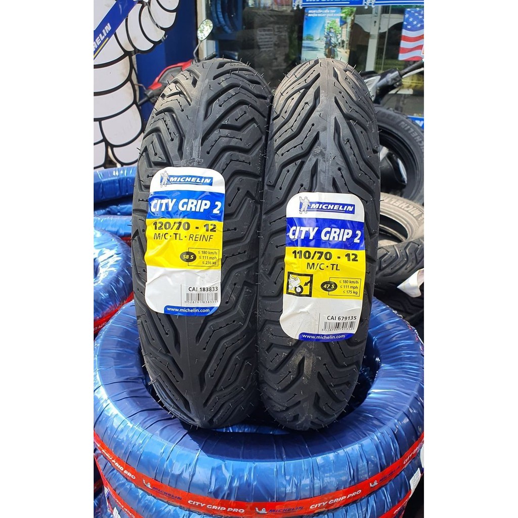 Lốp xe máy Michelin 120/70-12 City Grip 2 cho MSX, ZOOMER, SPRINT _ Lốp Trung Thành