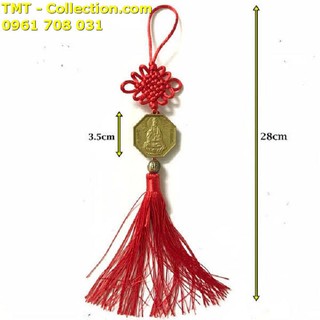 [TẾT 2021] Dây treo phong thủy hình Bát Quái và Quan Âm Bồ Tát, trang trí trong nhà, treo trên xe ôtô