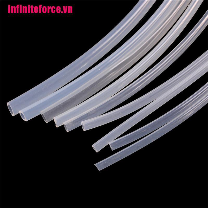 Ống Cao Su Silicon Mềm Trong Suốt Không Độc Hại 1m