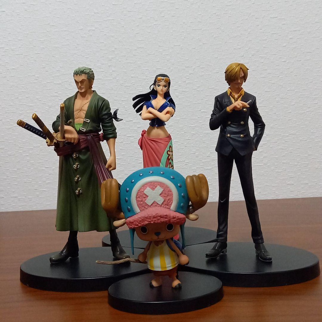 Mô hình One Piece chính hãng - Team Mũ Rơm sau Time Skip ver DXF