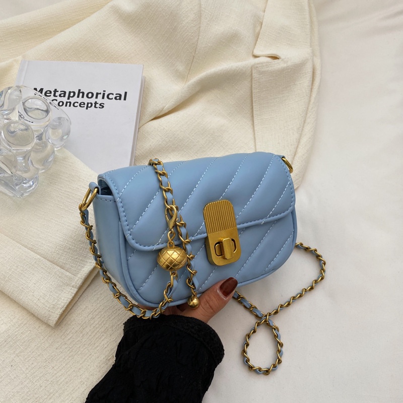 Túi Đeo Vai Cỡ Nhỏ Dây Xích Thời Trang Mùa Hè 2022 Cho Nữ