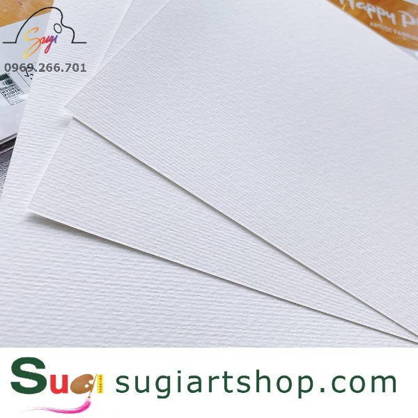 Giấy vẽ màu nước 250gsm HAPPY PITTURA size A5/A4/A3