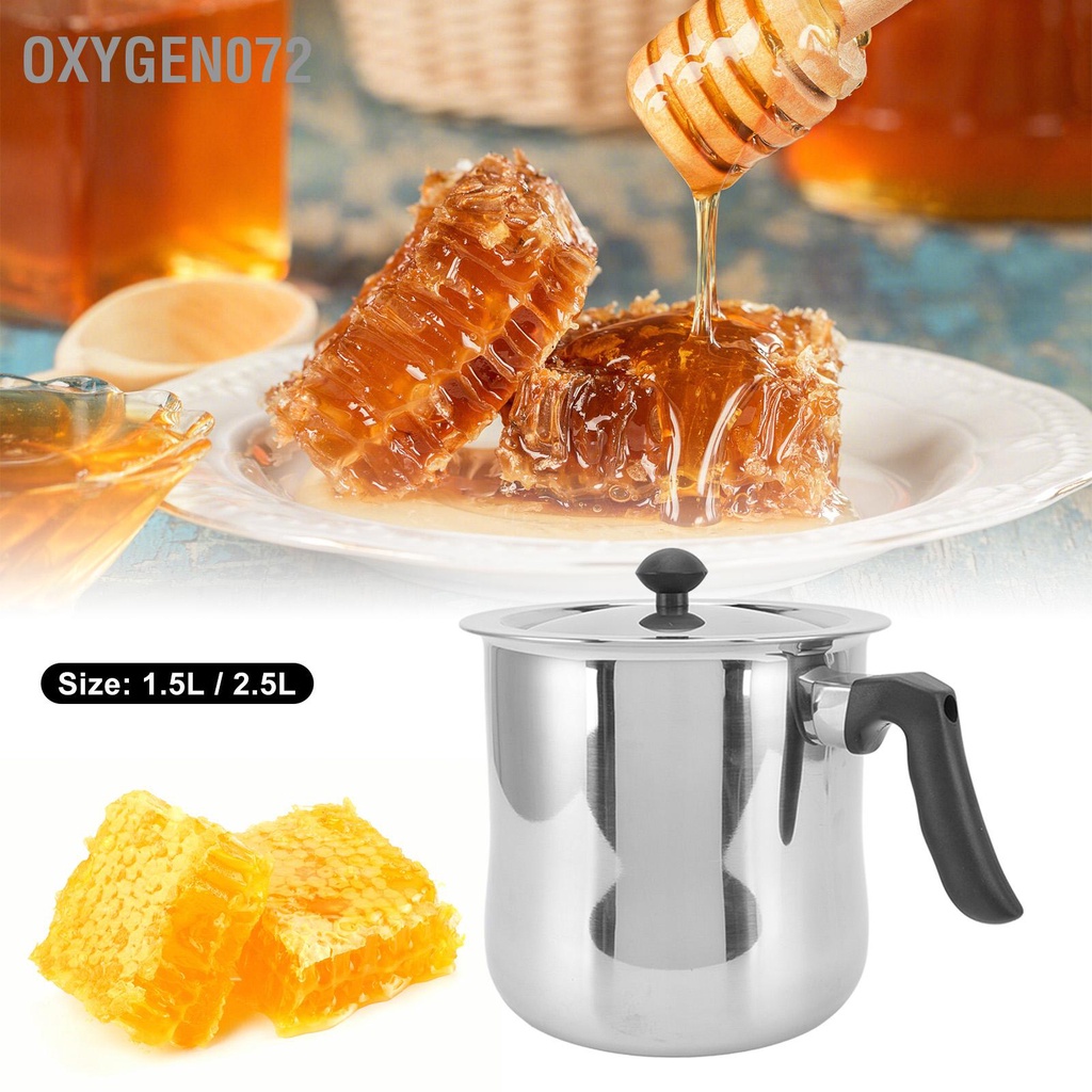 Nồi Nấu Tan Chảy Sáp Ong Bằng Thép Không Gỉ