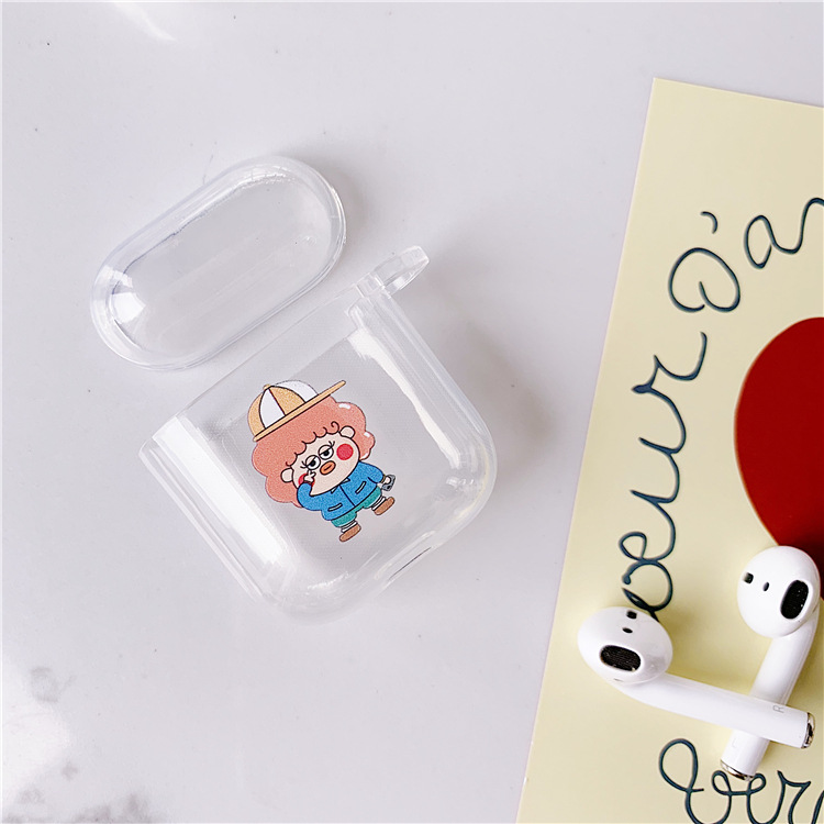 Ốp lưng iphone Vỏ bảo vệ hộp sạc tai nghe AirPods 1/2 /pro nhiều họa tiết dễ thương 3Pro Dinuo case