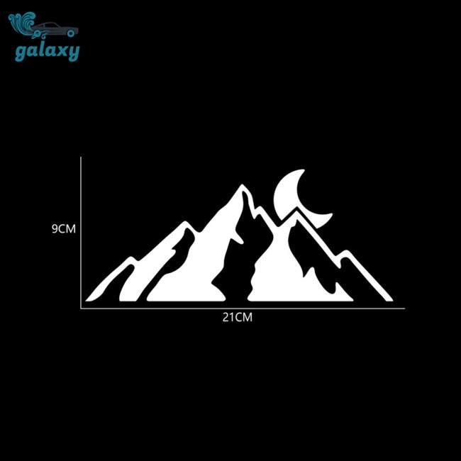 Galaxy Miếng Dán Phản Quang Trang Trí Xe Hơi D-2103