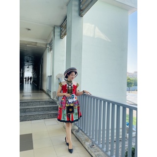 set trang phục dân tộc Mông kèm mũ