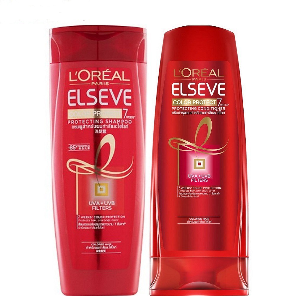 Dầu gội hoặc xả giữ màu tóc nhuộm Loreal Paris Elseve Color Protect Protecting Shampoo 280ml