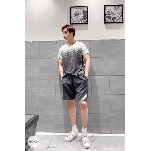 BỘ THỂ THAO ĐÙI LOANG MÀU NKI CHO NAM