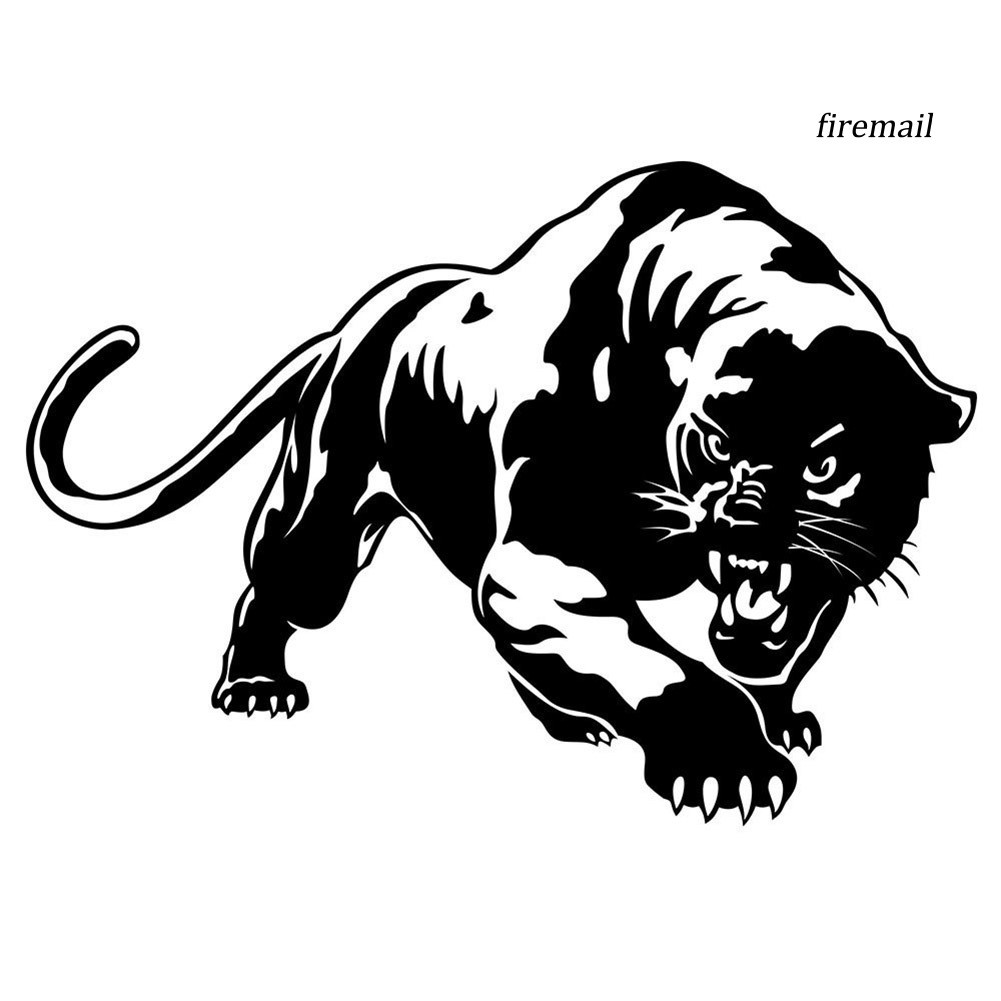 Miếng Dán Trang Trí Xe Ô Tô Hình Con Báo J-250