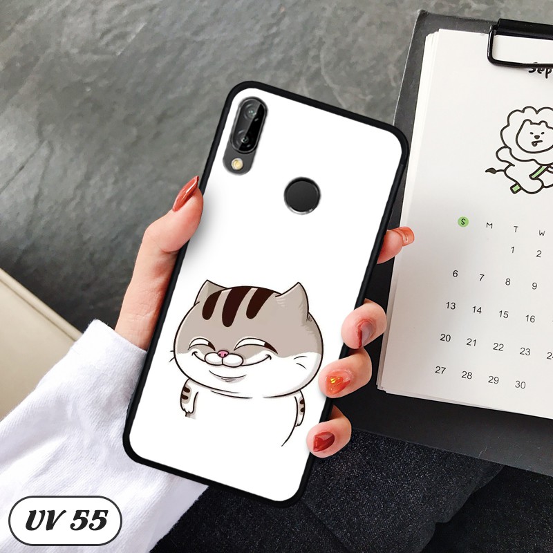 Ốp điện thoại Huawei Nova 3e - lưng nhám viền dẻo