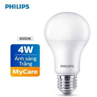 Bóng đèn philips led bulb mycare 4w e27 a60