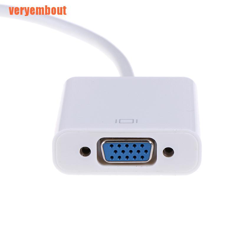 1 Đầu Chuyển Đổi Hdmi Sang Vga Hd 1080p Màu Trắng | BigBuy360 - bigbuy360.vn