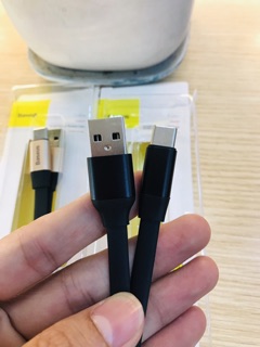 CÁP SẠC NHANH BASEUS NIMBLE USB TYPE C 23CM POKA.STORE