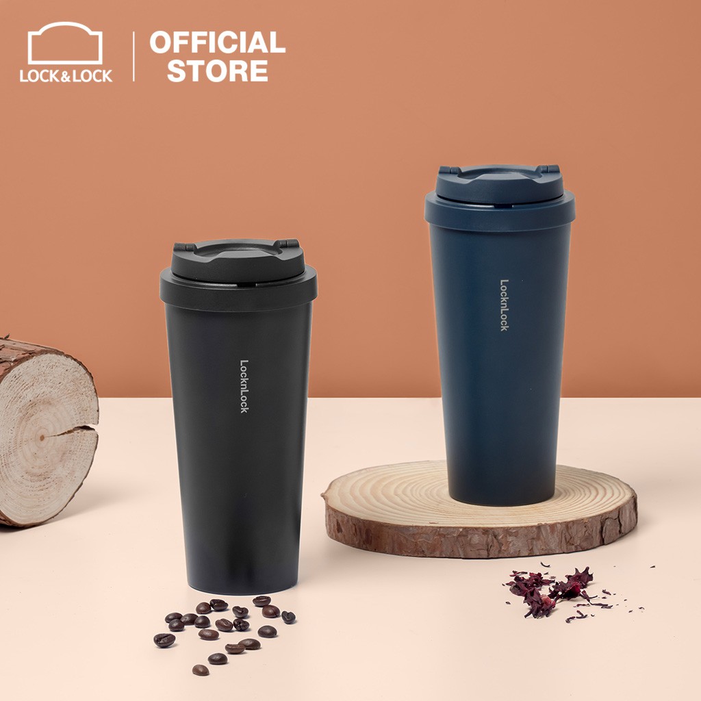 Ly Giữ Nhiệt Lock&Lock Bằng Thép Không Gỉ (540ml) Kèm Túi Vải (Mẫu Ngẫu Nhiên) | BigBuy360 - bigbuy360.vn