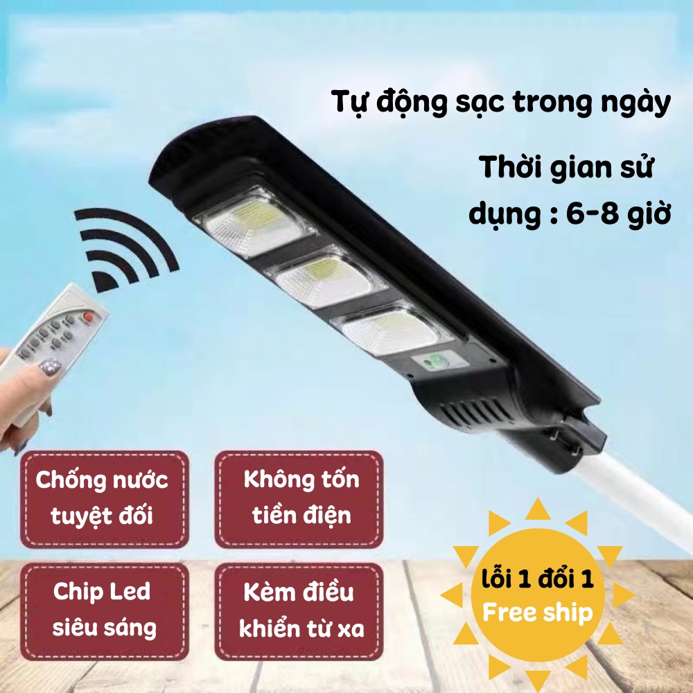 Đèn Năng Lượng Mặt Trời, Đèn Pha Siêu Sáng Chống Nước Cao THANH XUÂN 98