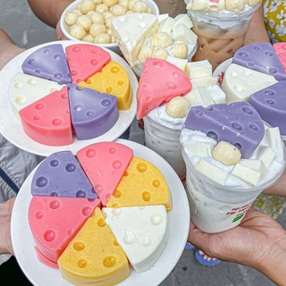 Bột Pudding Đài Loan Đủ Mùi Làm Topping Trà Sữa - Bột Làm Pudding