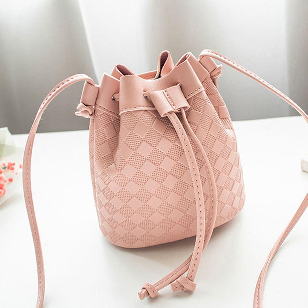 Túi Xách Da Pu Họa Tiết Sọc Caro Phong Cách Vintage Hợp Thời Trang Cho Nữ