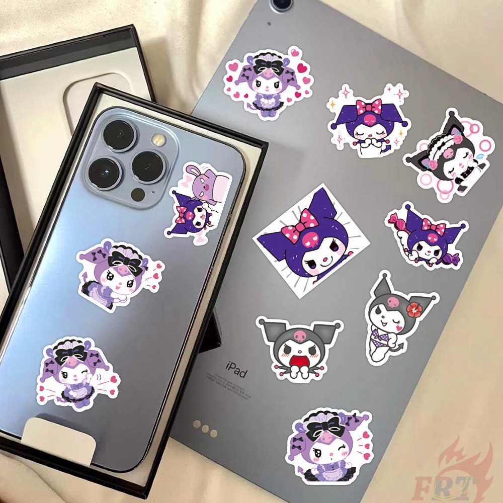 110 Cái / Bộ ❀ Kuromi. Hình Dán Sanrio ❀ Sticker Dán Tường Chống Thấm Nước Thời Trang