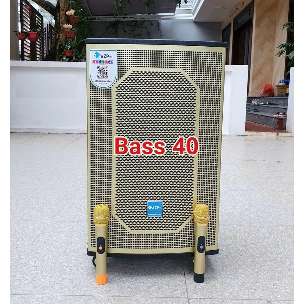 Loa kéo karaoke hát hay công suất lớn, kèm micro kim loại không dây, kết nối tivi, điện thoại hát bao hay giá rẻ