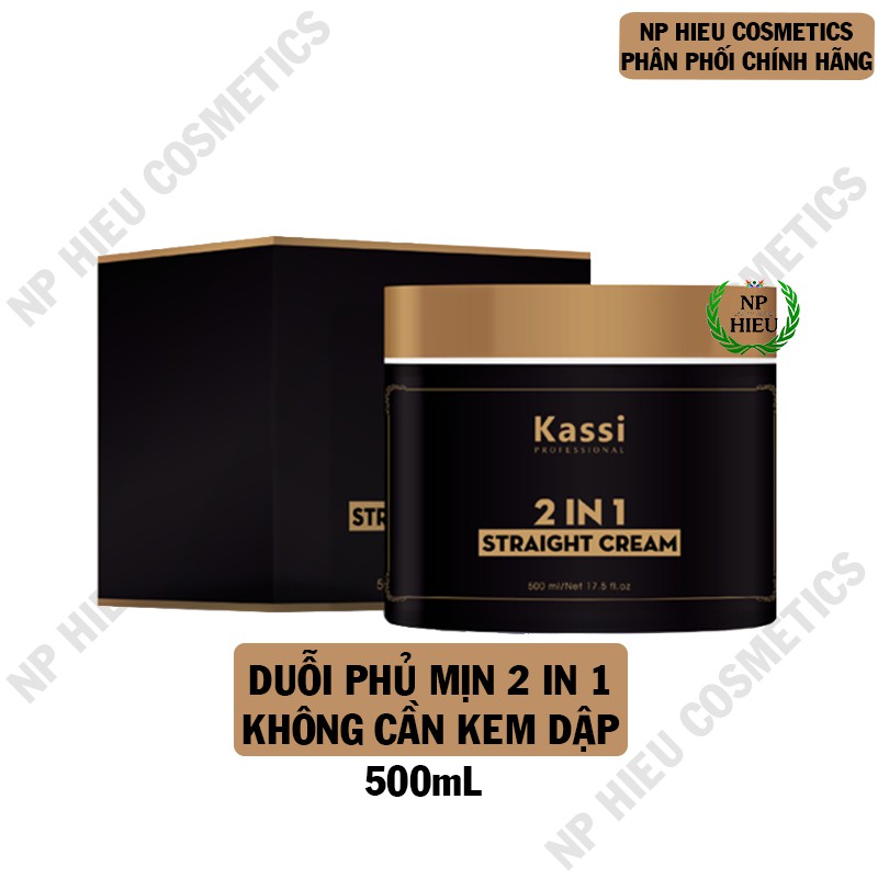 Thuốc Duỗi Tóc Kassi 500ml (Không cần kem dập)