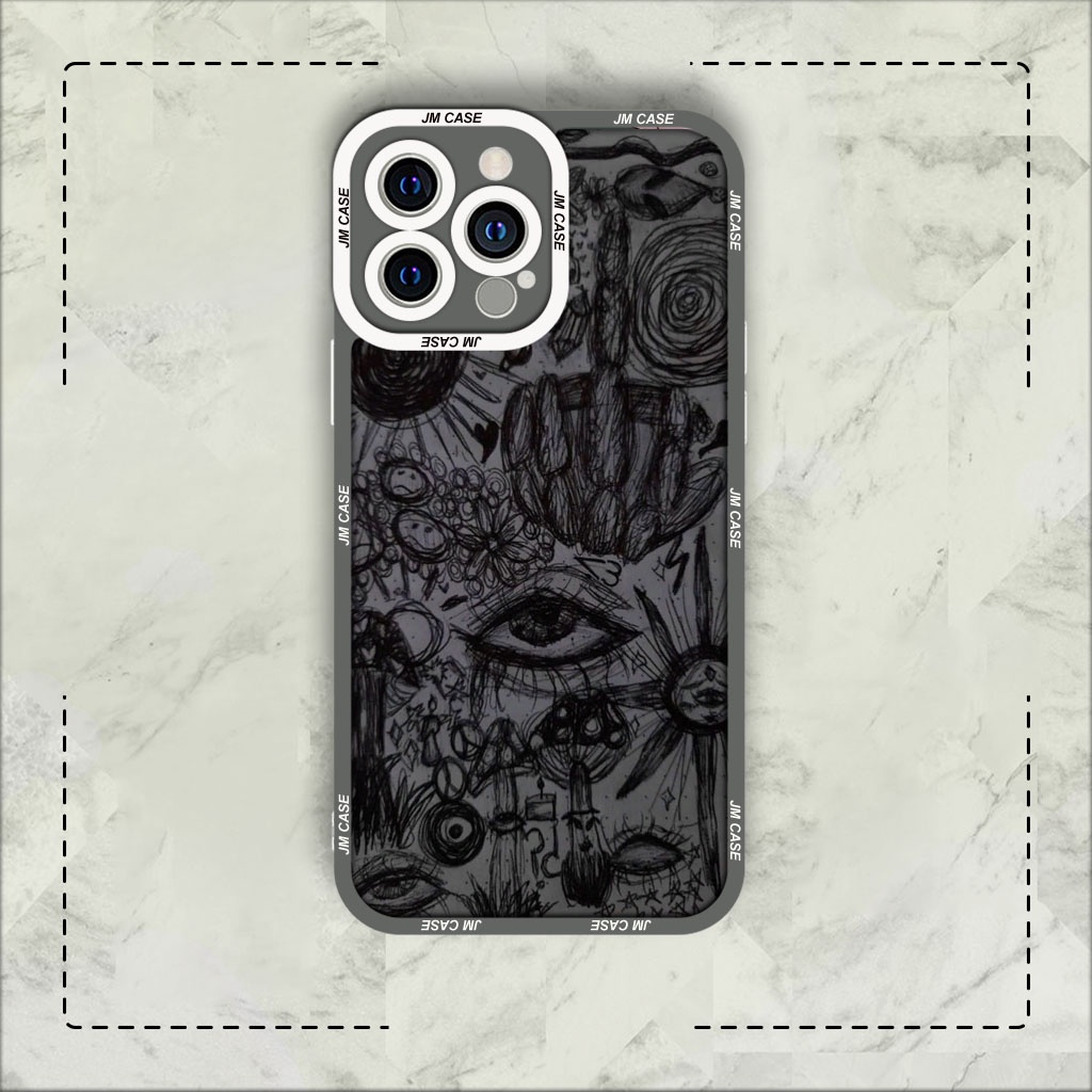 Ốp lưng iphone cạnh vuông JM Case Manga họa tiết abstract 6plus/6s/6splus/7/7plus/8/8plus/x/xs/11/12/pro/max/plus/promax