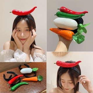 Bờm quả ớt, bắp cải, chuối, cà rốt, củ cải