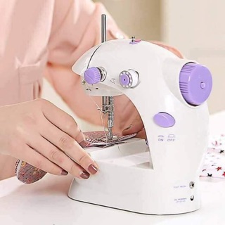 Máy khâu mini có đèn có cắt chỉ