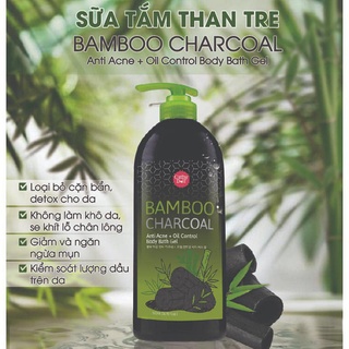 Sữa Tắm Than Tre Cathy Doll-500ml