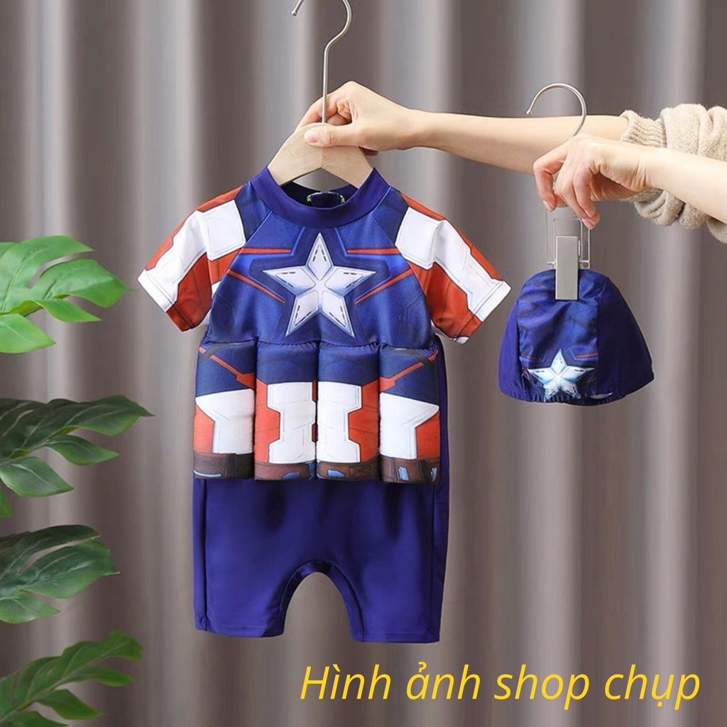 Đồ bơi trẻ em ,áo bơi liền phao tự nổi , bộ liền có phao cho bé trai hàng Loại 1