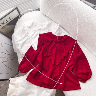 SET ÁO CỔ SEN BÈO TO + QUẦN SHORT