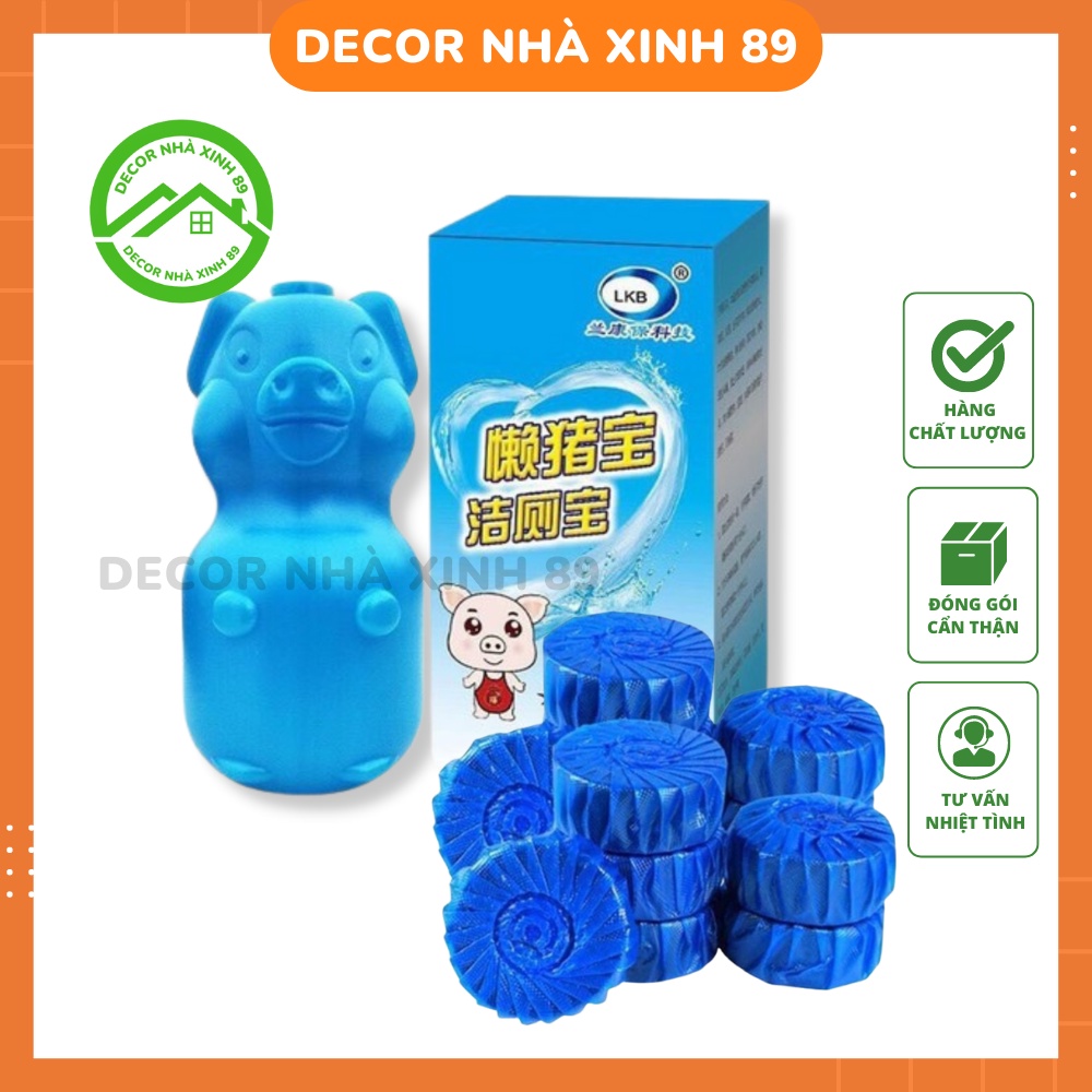 Viên Khử Mùi Tẩy Bồn Cầu Thế Hệ Mới, Viên Thả Xả Toilet Diệt Khuẩn, Tẩy Sạch Vệ Sinh Vết Bám Bẩn