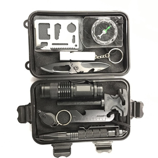 Bộ dụng cụ sinh tồn sos 10 món - 8350