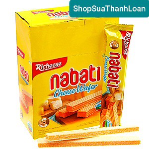 [HSD T1-2023] Bánh xốp nhân phô mai Nabati hộp (320g)